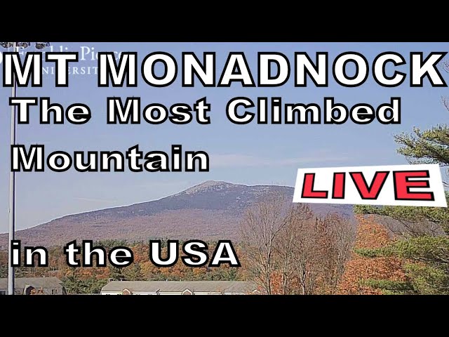 Live webcam view of Mt Monadnock from Franklin Pierce