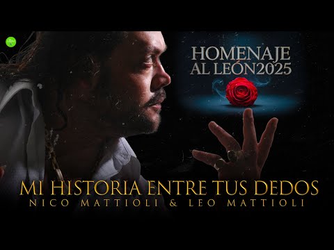 HOMENAJE AL LEÓN 2025 🌹 Mi Historia Entre Tus Dedos - Nico Mattioli & Leo Mattioli