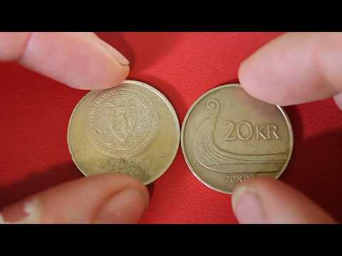 Rare Norwegian 20 Kroner Akershus commemorative Coin Video (Norway)