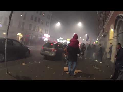 Chaos at New Year's Eve 31⁄12⁄16 @ Möllevången, Malmö Sweden