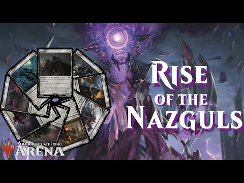 Sauron Necromances ALL the NAZGUL | Historic Brawl Gameplay | Magic: The Gathering