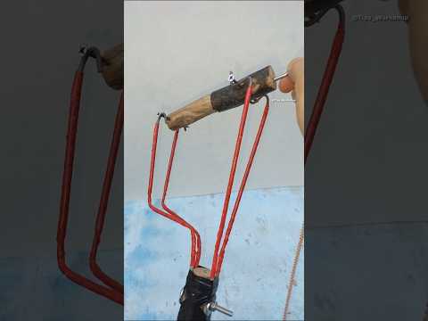 Amazing DIY Tool Idea for Attaching Ropes at Heights #diy #tips #tricks #tools