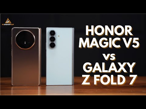 HONOR Magic V5 vs Samsung Z Fold7 - Battle of the Slim Foldables!