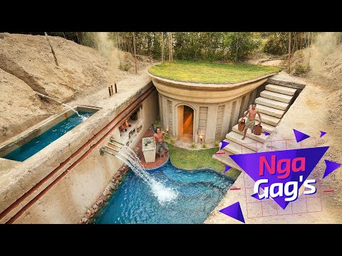 PRIMITIF MEMBUAT RUMAH | Primitive survival building | #bangunrumah #primitivebuilding