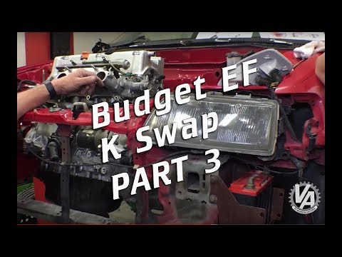 Budget K24 EF Part 3 - Cable to Hydro conversion