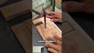 KOMPLEXE HOLZKONTUREN MILLIMETERGENAU AUSSCHNEIDEN?! 🪵 Geniales Laubsägen-Geheim