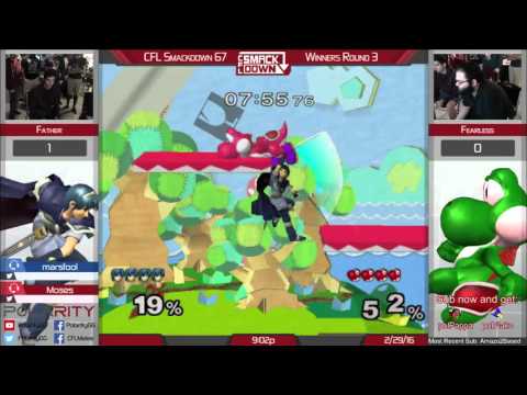 CFLS67 - Father (Marth) vs Fearless (Yoshi)