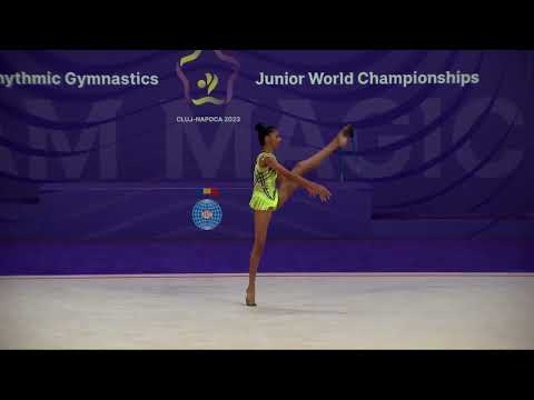MORE Shubhashree (IND) - 2023 Rhythmic Junior Worlds Qualifications CL Individual