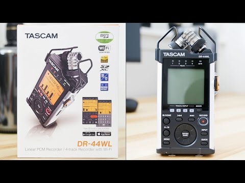 Обзор портативного рекордера Tascam DR-44WL