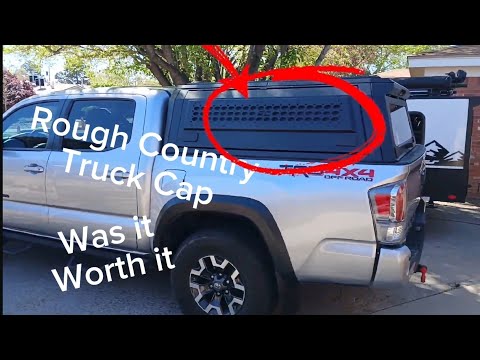 Rough Country Modular Truck Cap first impression #camping #overland 