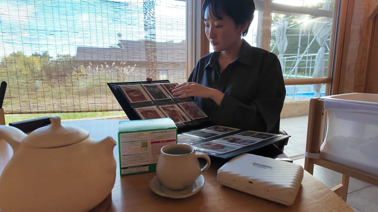 get things done before baby's awake // photo organization