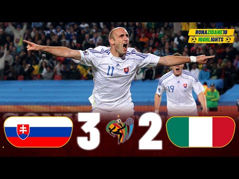 Slovakia 3-2 Italy | 2010 World Cup | Extended Goals & Highlights HD