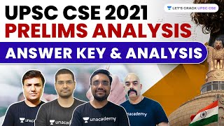 UPSC CSE Prelims 2021 - Paper Analysis - GS Paper 1 | Complete Answer Key & Solution