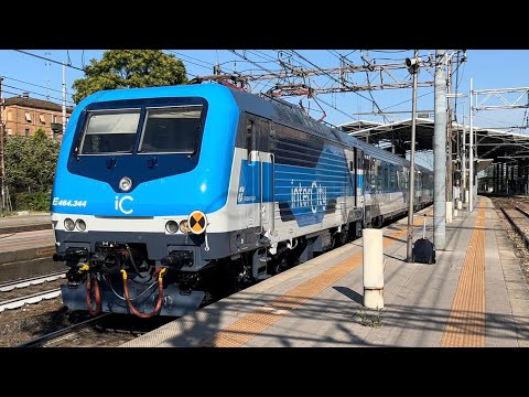 IC 605 Milano - Centrale - Lecce con E464.344 + E464.173 In NUOVA LIVREA INTERCITY