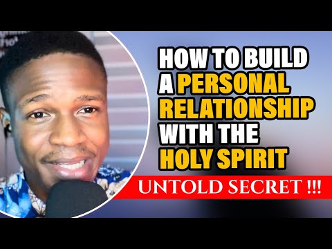 How to build a personal relationship with the Holy Spirit | Joshua Generation
