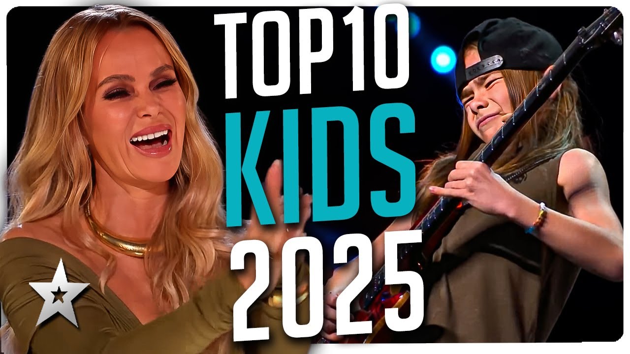 Top 10 BEST Kid Auditions from Got Talent 2025!