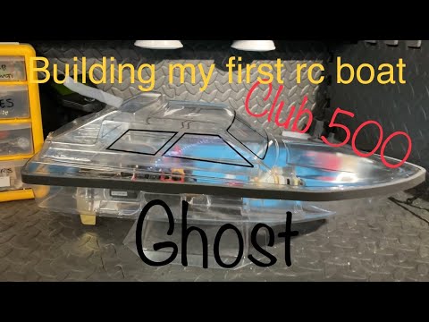 Club 500 RC boat build