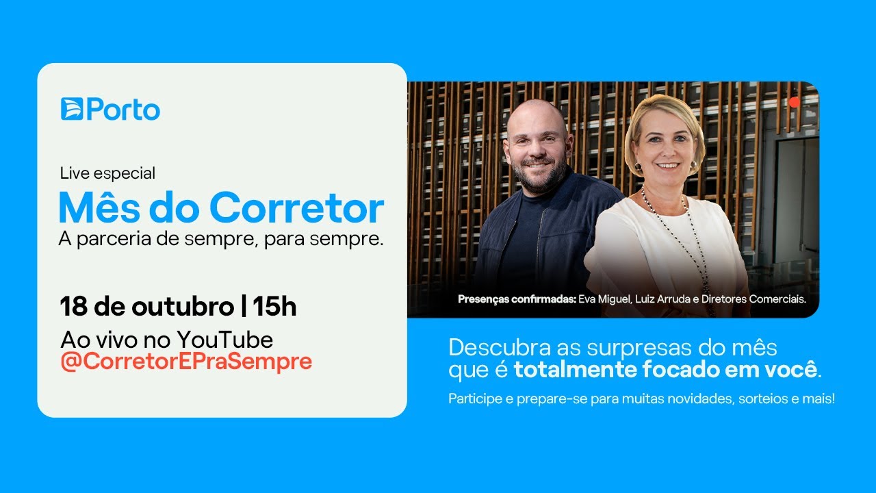 Live Mês do Corretor