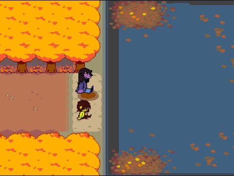 Deltarune Music - "A Town Called Hometown" with Rain (For Studying, Sleeping, Background Noise, etc)