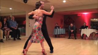 Anayansi Macherel y Kristian Velazquez bailan Corrientes y Esmeralda (A.Lacava-A.Vargas, 1954) )