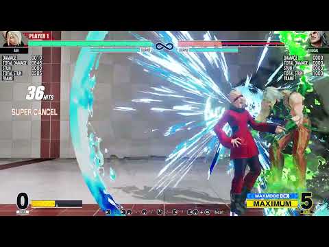 [UPDATED] KOF XV Ash Crimson Anywhere Stun TOD 100% Combo (Patch 1.62, No Blue Raw Max, off c.A)