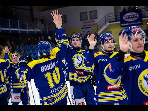HIGHLIGHTS | 38. kolo Maxa ligy: HC ZUBR Přerov - HC Dukla Jihlava
