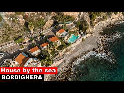🌈 For sale a house with a private beach in Liguria