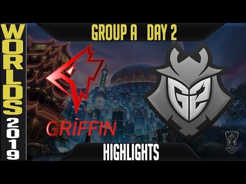 GRF vs G2 Highlights Game 1 | Worlds 2019 Group A Day 2 | Griffin vs G2 Esports - LCK vs LEC