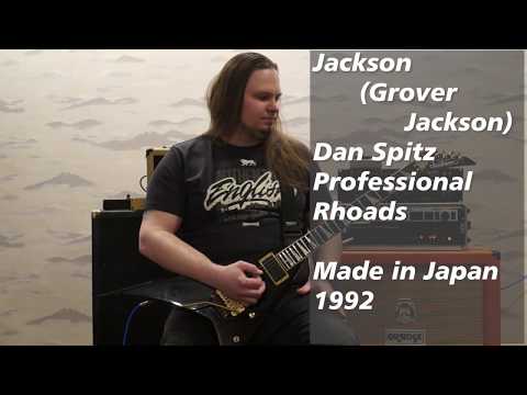 Randy Randy Spitz Jackson Randy Rhoads Dan Spitz Professional 1992 black | Reverb
