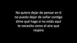 Letra He llorado como un niño  Juan Magán ft Gente de Zona