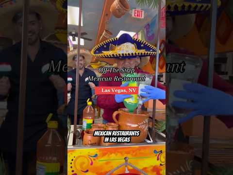 Autêntico restaurante mexicano em Las Vegas! 🇲🇽 #shorts #lasvegas
