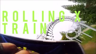Rolling X Train Rollercoaster POV || Everland: Seoul, South Korea || TLVSION ØF NOMADS