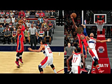 NBA 2K16 MyCAREER S3 - CAM HITS SUPER DEEP GREEN LIGHT CONTESTED 3's! | CRAZY POSTER ALLEY OOP!