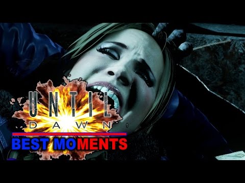 Until Dawn Jumpscares - Best Moments - Epic Scenes and Animations