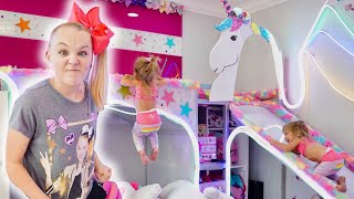 DESTROYING JOJO SIWA&#39;S NEW ROOM she got MAD