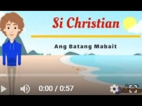 Si Christian ang Batang Mabait (Kwentong Pambata) Part 1