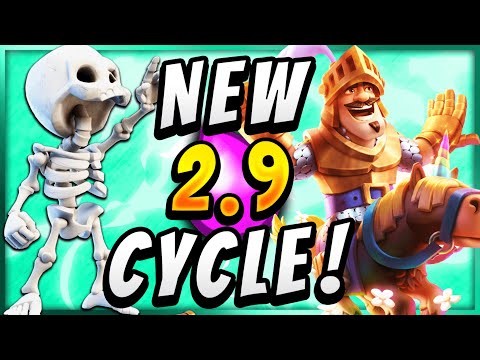 2.9 ELIXIR! NEW META MORTAR CYCLE CAN'T LOSE! — Clash Royale