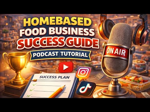 HOMEBASED FOOD BUSINESS SUCCESS GUIDE PODCAST TUTORIAL