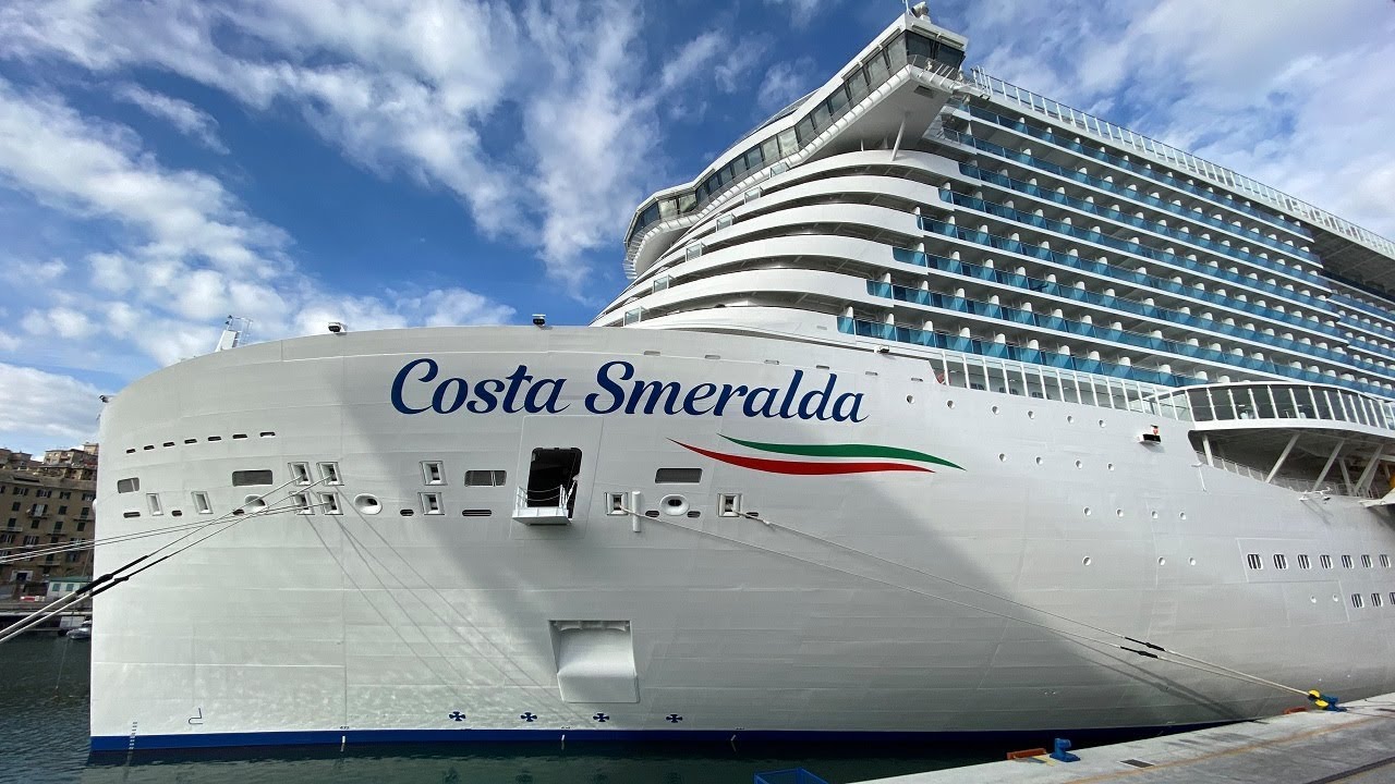 Miniatura del vídeo Costa Smeralda Cruise Ship Tour 4K