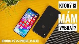 KTORÝ SI VYBRAŤ? - Apple iPhone XS, či Apple iPhone XS Max