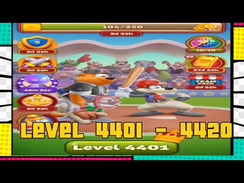 Toon Blast || Level 4401 - Level 4420 || Gameplay