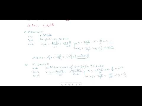 Rezolvarea Ecuatiei de Gradul Al II-lea