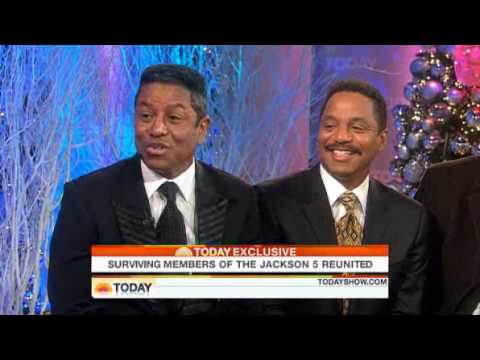 Jackson Five Brothers on TODAY Show - December 3, 2009