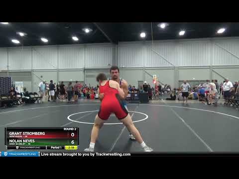 285 Lbs Round 2 (8 Team) - Grant Stromberg, Wisconsin Vs Nolan Neves, Ohio Scarlet 6e70