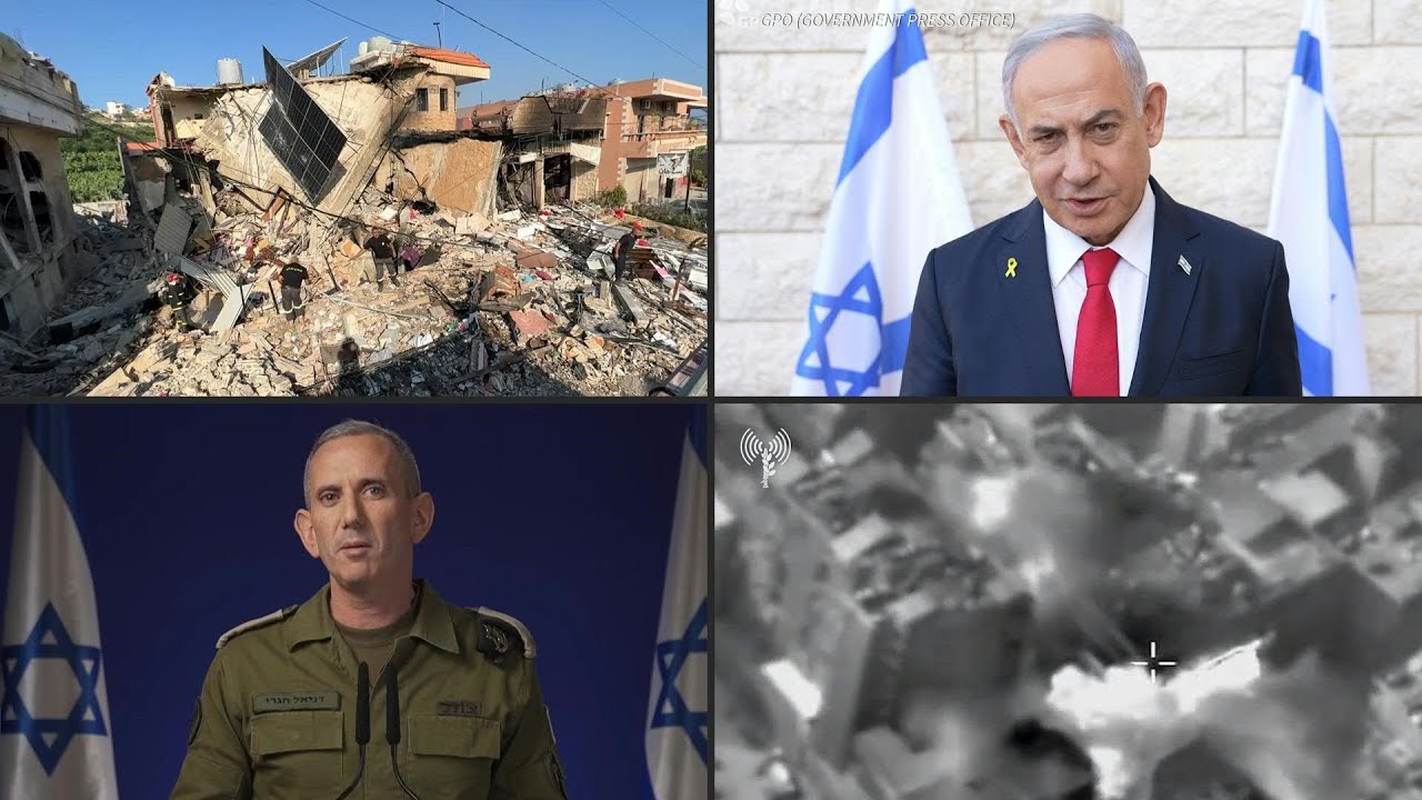 Líbano volta a ser bombardeado por Israel, que nega desejo de invadir o vizinho | AFP