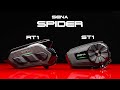SENA Intercom SPIDER-ST1D Bluetooth Headset Dual Set
