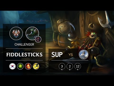 Fiddlesticks Support vs Galio - KR Challenger Patch 9.23
