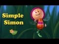 SIMPLE SIMON NURSERY RHYMES ANIMATION BIG BEES JUNIOR HQ HD CHILDREN PRESCHOOL