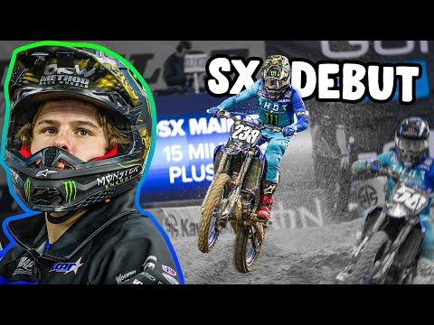 Haiden Deegan's First Pro Supercross Race!!