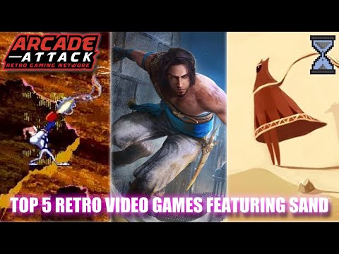 Top 5 Retro Video Games Featuring Sand - Including Prince of Persia & Earthworm Jim 2